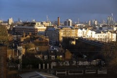 Blue sky and rain, March 2023