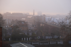 Peachy fog, December 2025