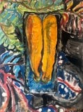 Still life with Yellow Courgettes