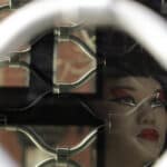 Abstract photo with mannequin head, NYC